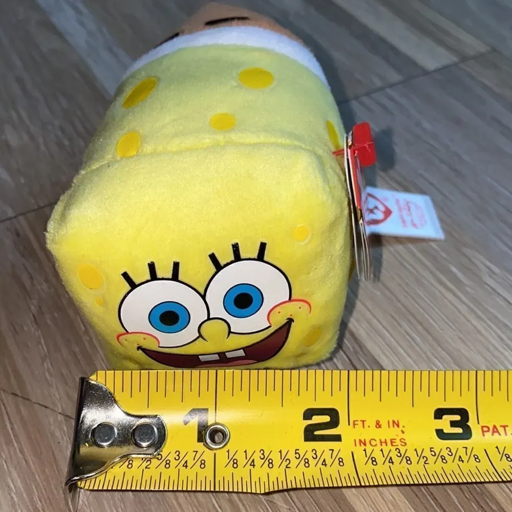 SpongeBob SquarePants Patrick Star TY teeny beanies plush Nickelodeon cartoon - Picture 7 of 11